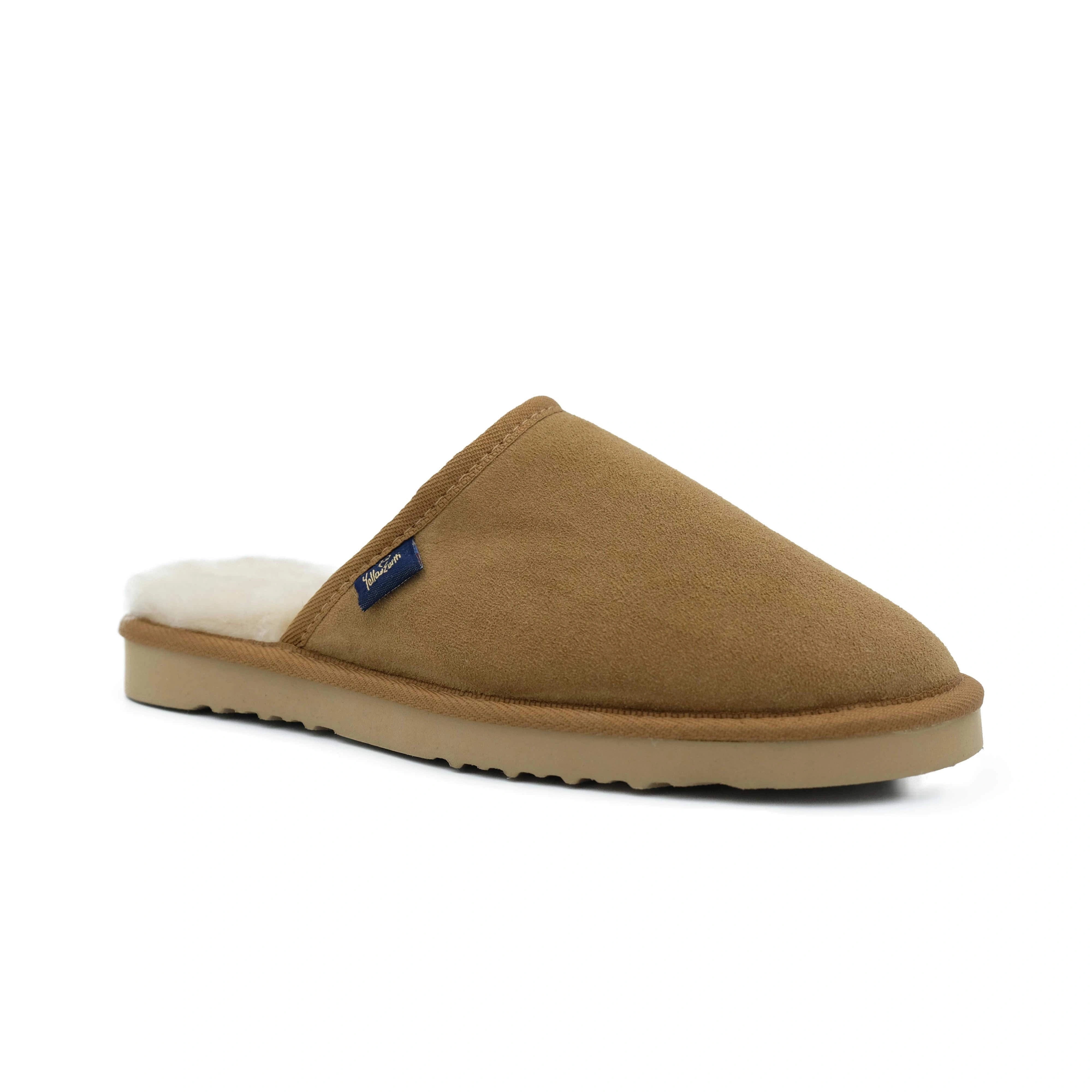 Cozy Aussie Sheepskin Scuffs For Men UGG Style Slippers Warm Feet Guaranteed